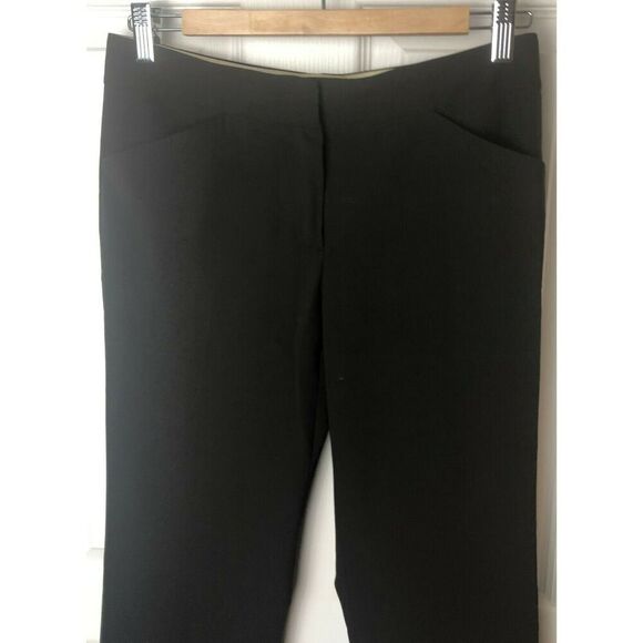 ELIE TAHARI Wool Brown Wide Leg Trouser Dress Career Pants Women's Size 4 - Picture 2 of 9